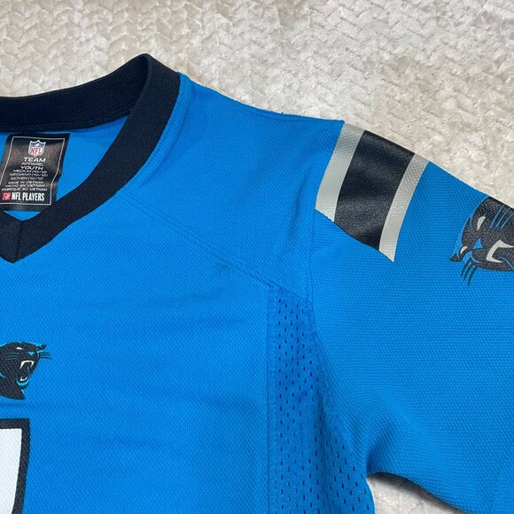 NFL Carolina Panthers Cam Newton #1 Football Youth Jersey Size Medium - Picture 2 of 9